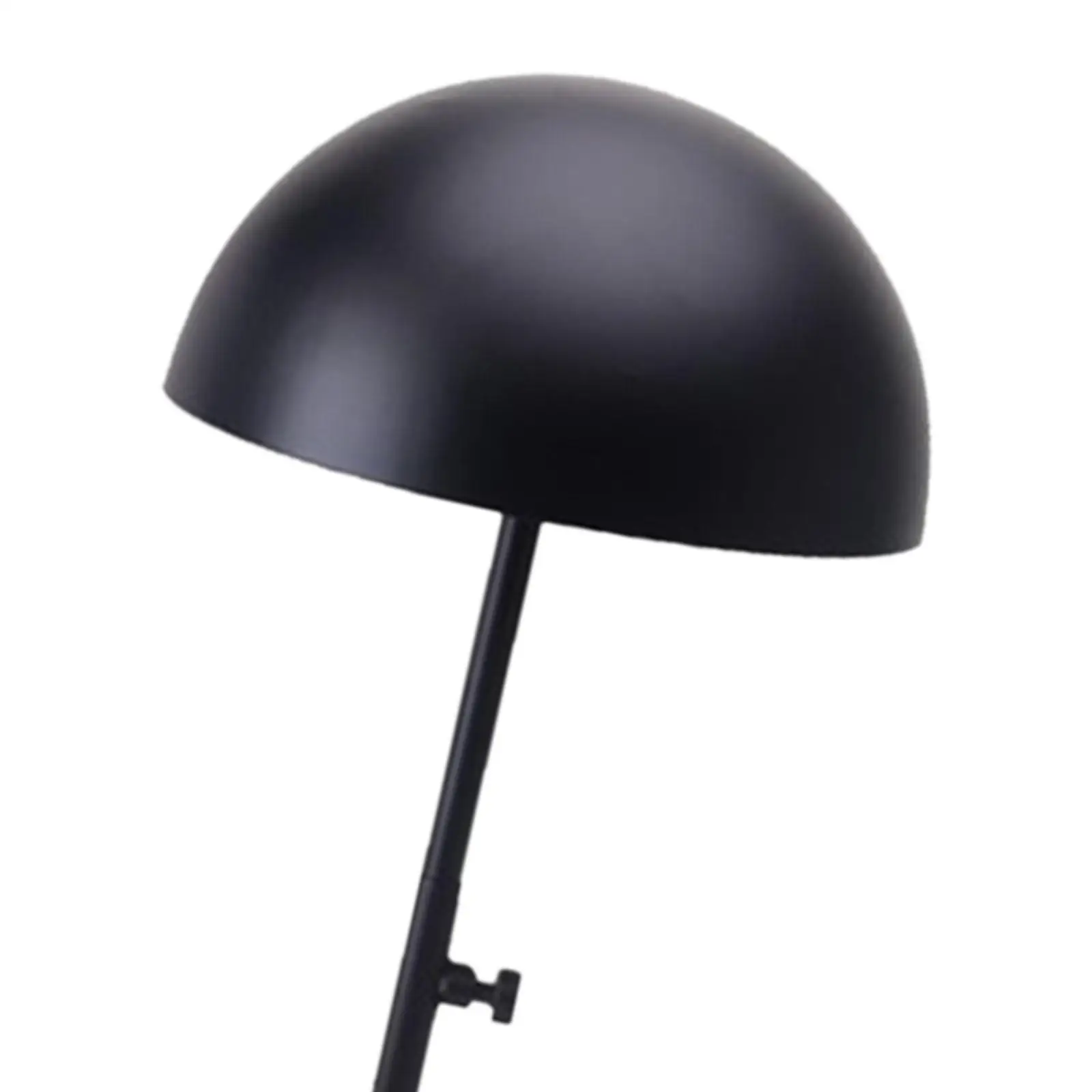 Hat Display Stand Adjustable Height Storage Rack with Base Dome Shape Wig Holder Stainless Steel for Shop Malls Home Tabletop