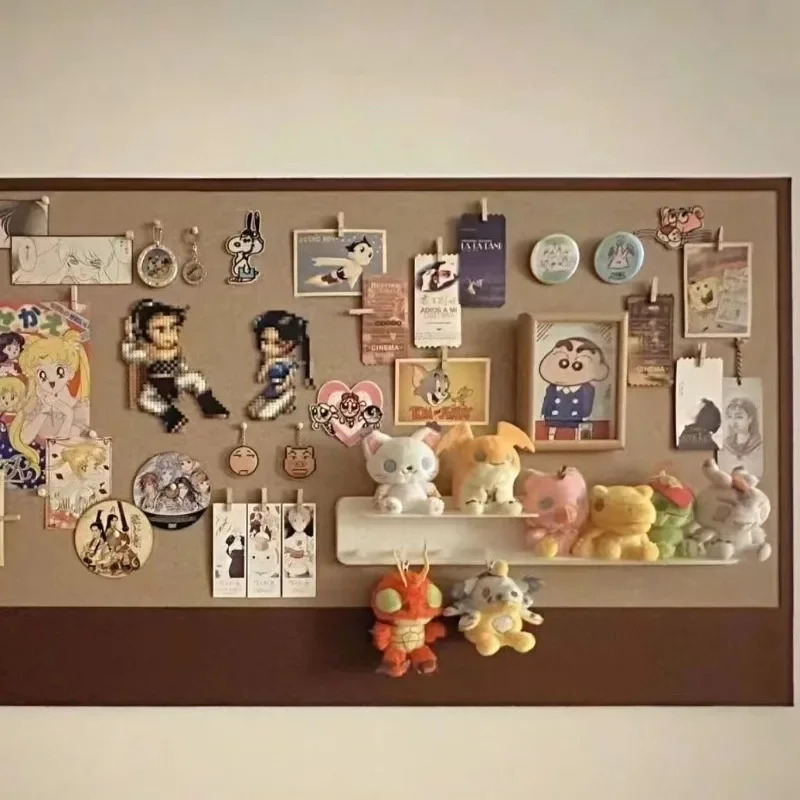 Felt Board Photo Wall Message Cork Board Display Wall Decor Kindergarten Creative Dorm Self Adhesive Photo Wall Display Board
