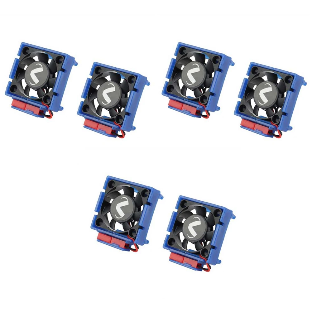 

6Pc VXL-3S Velineon ESC VXL-3 VXL 3S Heat Sink Cooling Fan For Traxxas Bandit Rustler Stampede Slash 2WD/4X4 VXL Parts