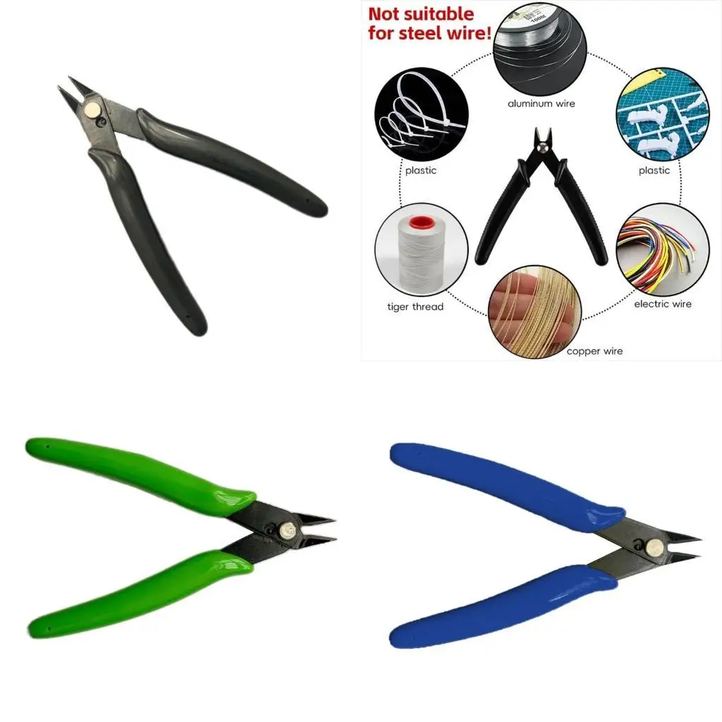 

G6KF Side Cutter Pliers Compact Tool Small Wire Cutter Electronics Wire Cutter Perfect for Model Building and Jewelry Making