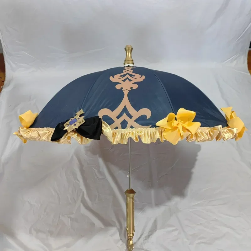 

FC6Game Navia Cosplay Umbrella Genshin Impact Lolita Costume Props Lace Sunshade Umbrella Party Role Play Accessories @ FC8!