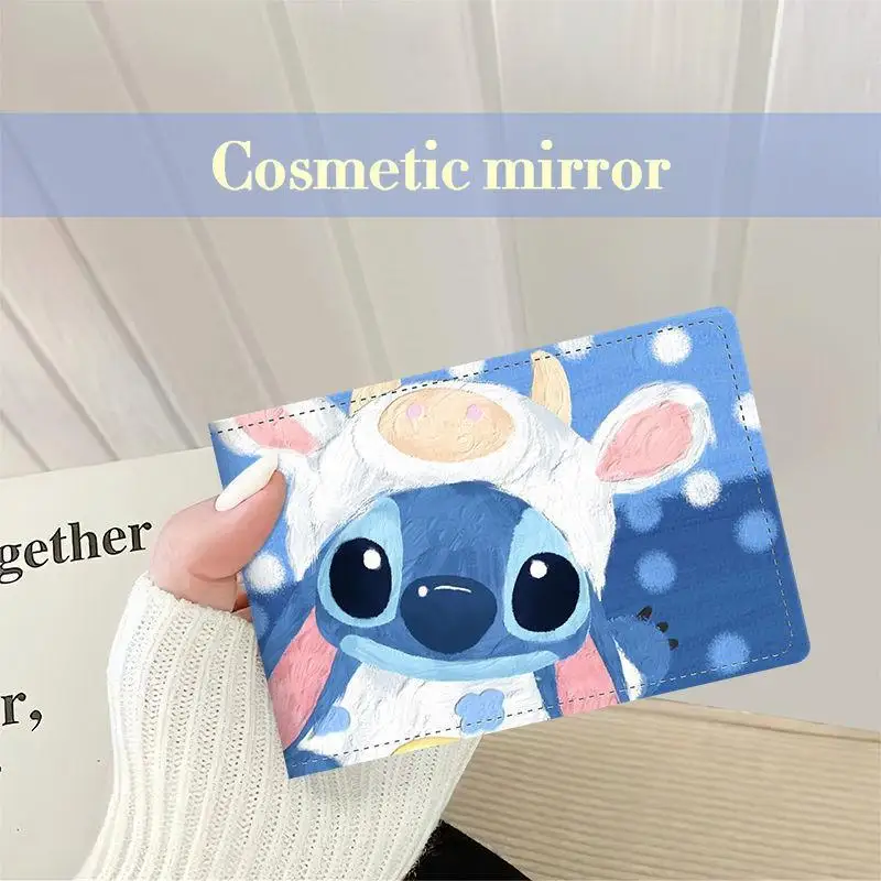 Lilo & Stitch custodia protettiva per patente di guida portacarte portatile impermeabile e resistente all'usura per uomo e donna all'ingrosso