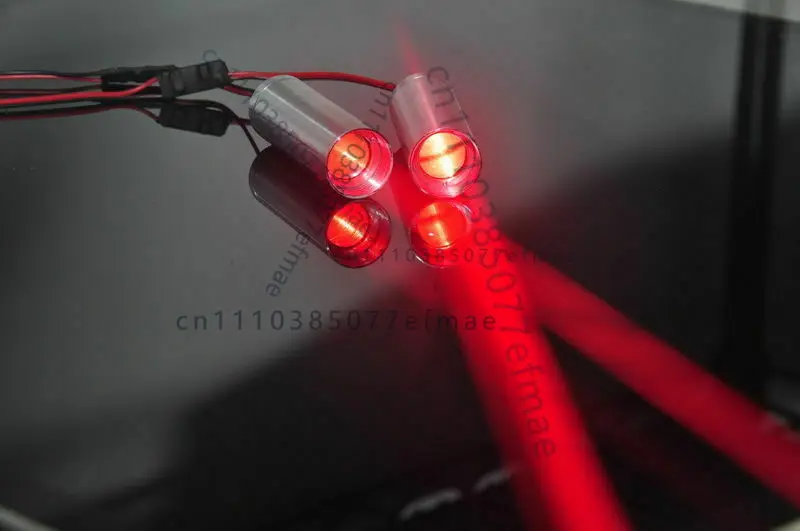 For Laser Show, Fat Beam 650nm 130mW Red Dot Laser Module Thick Beam Laser Diode Module