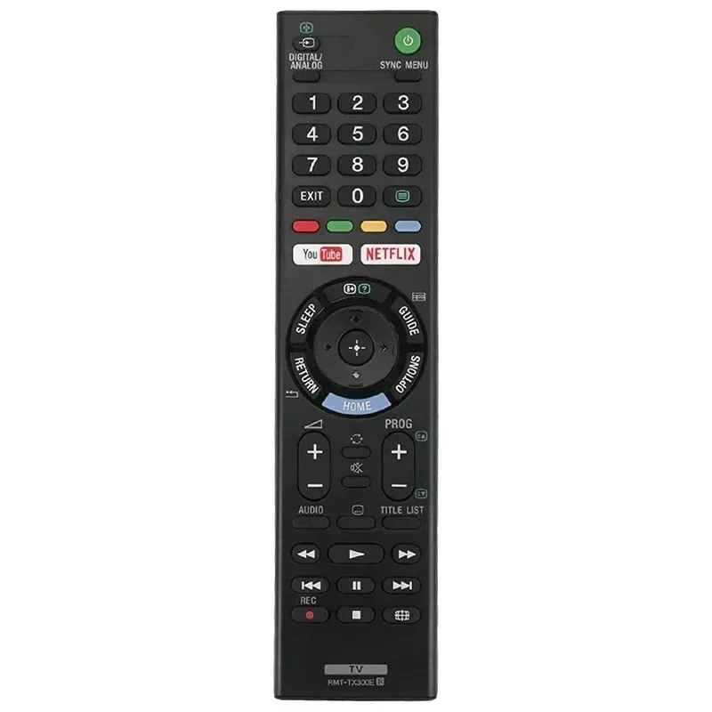 Universal Remote Control RMT-TX300E for Sony Led Smart TV LCD TV with Youtube Netflix Button KD-55XE8505 KD43X8500F RMT-TX300P