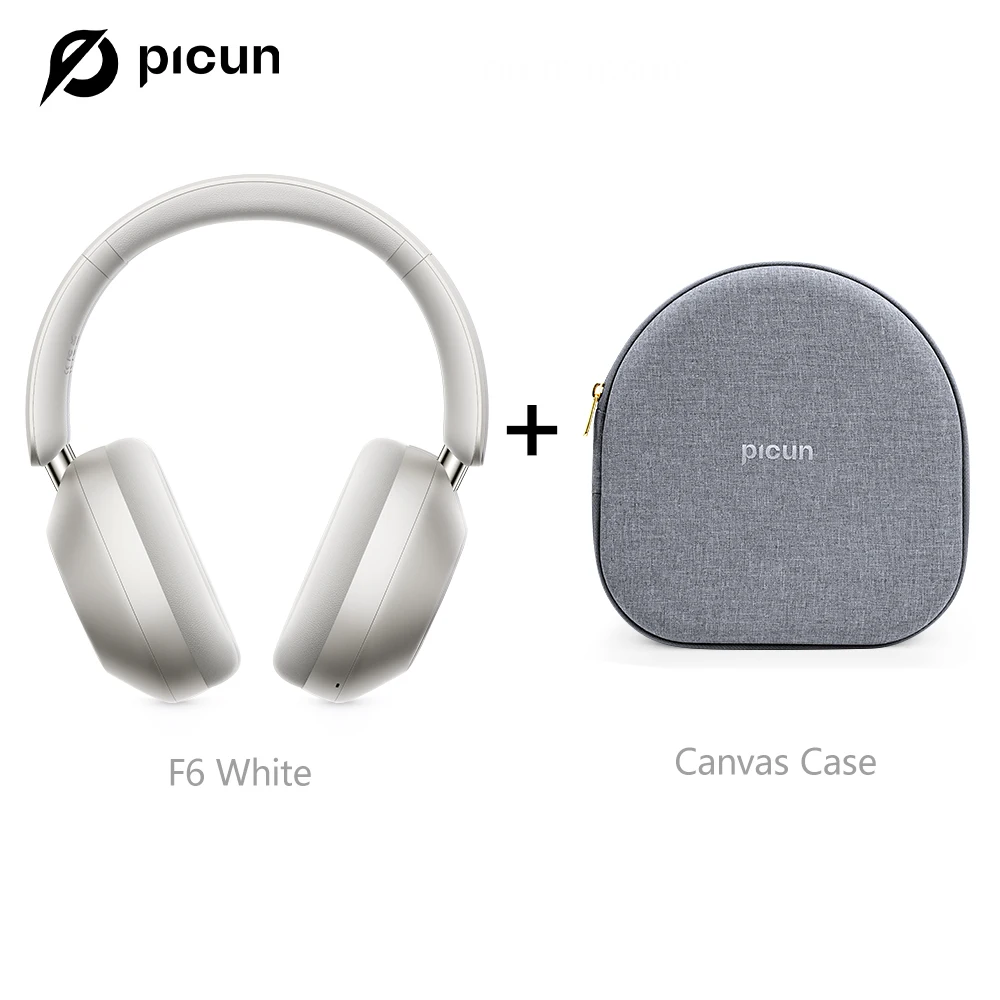 Picun F6 アクティブノイズキャンセリング Bluetooth ヘッドセット高