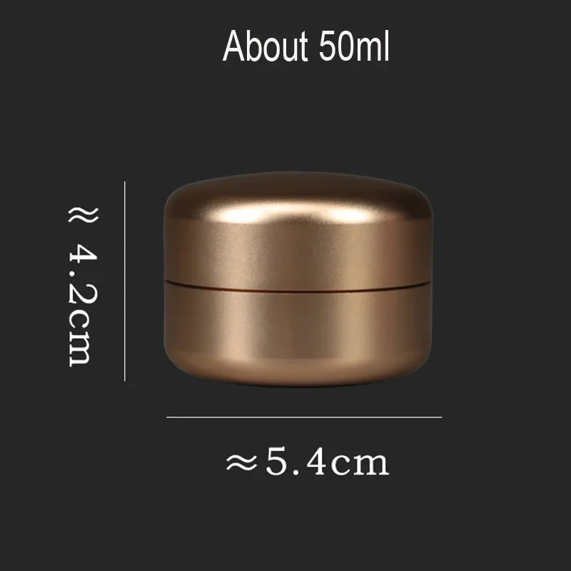 Mini Aluminum Alloy Tea Can Jar Metal Box Sugar Coffee Caddy Organizer Waterproof Moisturized Travel Portable Container