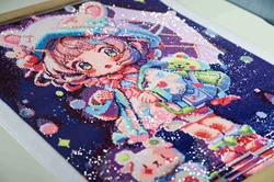 FOREVER YOUNG 5D DIY Diamond Painting Cartoon Loli Full Square With AB Drills for Adult Arts Crafts Diamond Home Decor Gift