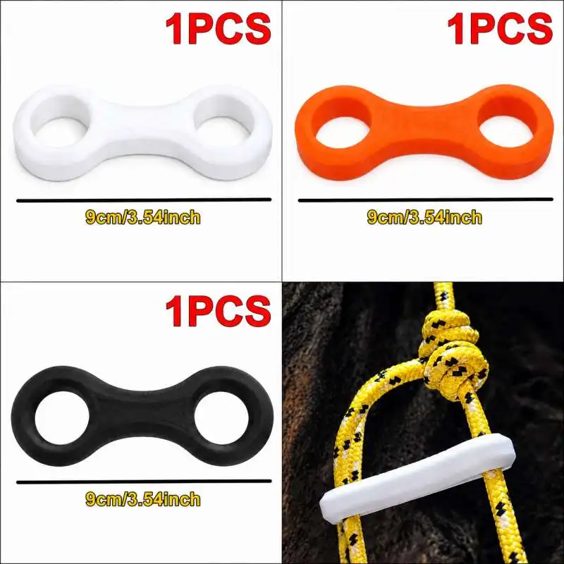 Rope Prusik Loop Adjuster Cord Tension Regulator Outdoor Guy Line Control Buckle Fitting