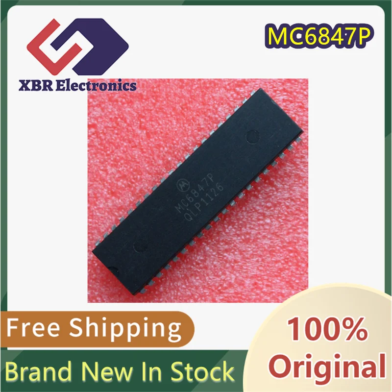 (3/30 Pieces) MC6847 MC6847P Straight DIP-4 Brand New Genuine Product In Stock Fast Shipping