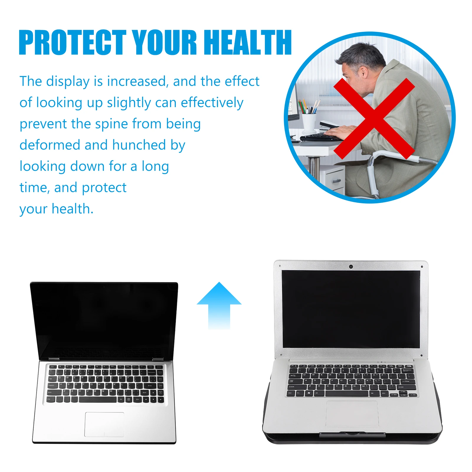 

Adjustable Laptop Cooler Heat Dissipation Rack Anti Bottom Double USB Control Practical Cooling Stand Notebook