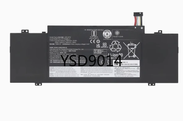 L20M4PF2 L20C4PF2 L20D4PF2 Laptop Battery For Lenovo Yoga Slim 7 Carbon 14ACN6 82L00 82L0003TIV 82L0003FPH 82L00011SB 82L0000BKR