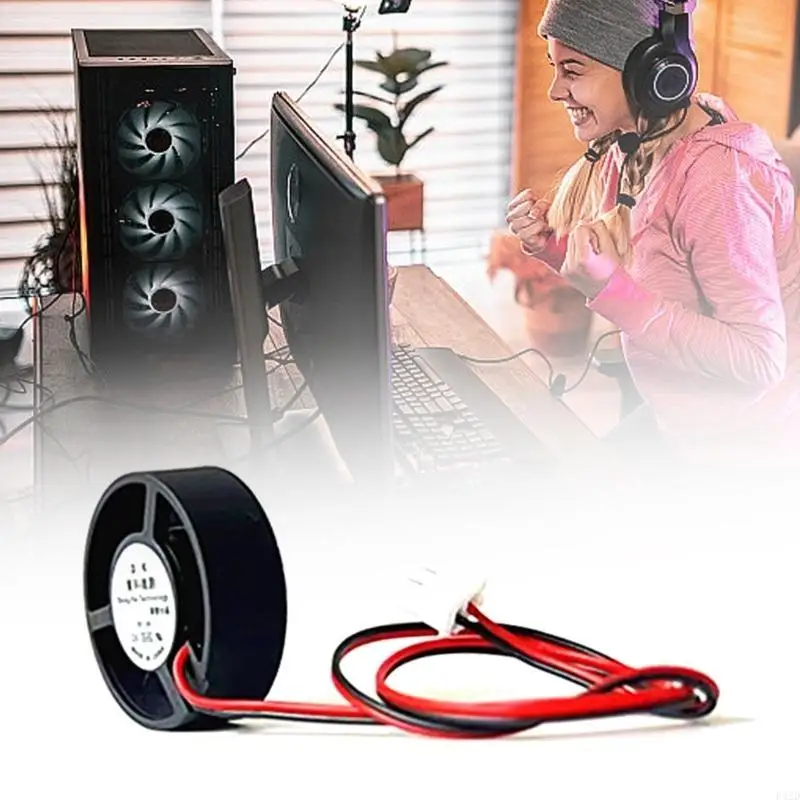 

F42D Powerful Cooling Fan 3010 Fan 30mm 30x30x10mm for Car LED Hydraulic Bearings