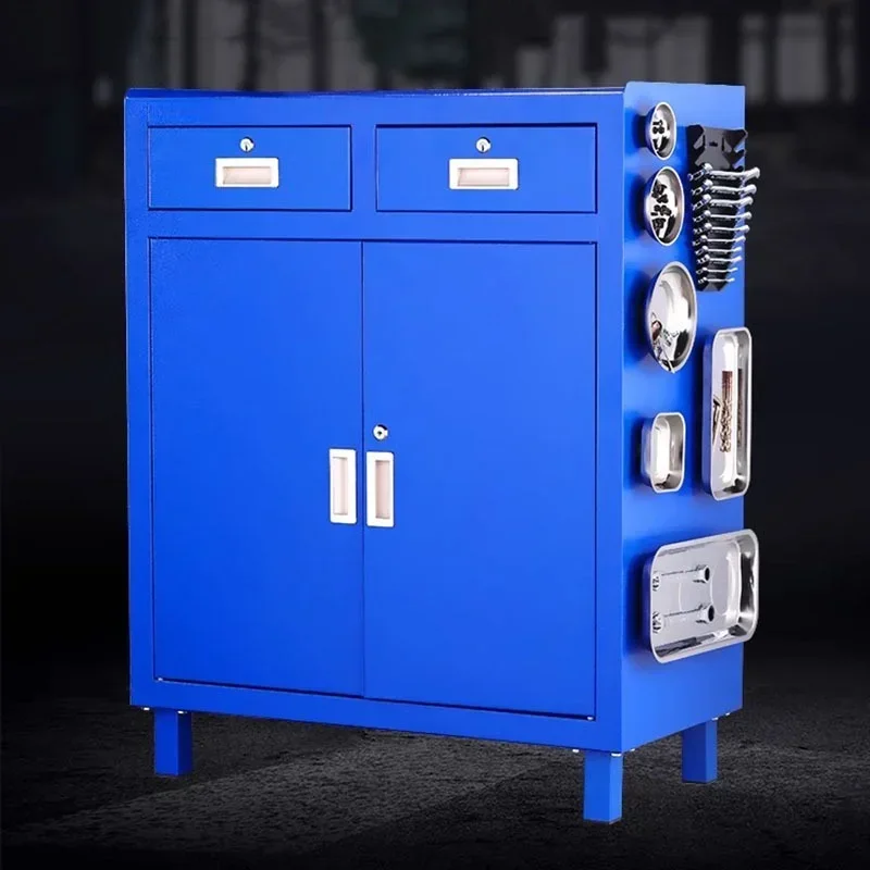 Workshop Wrench Tool Cabinet Parts Organizer Garage Mechanical Large Tool Cabinet Wheeled Carro De Herramientas Packaging