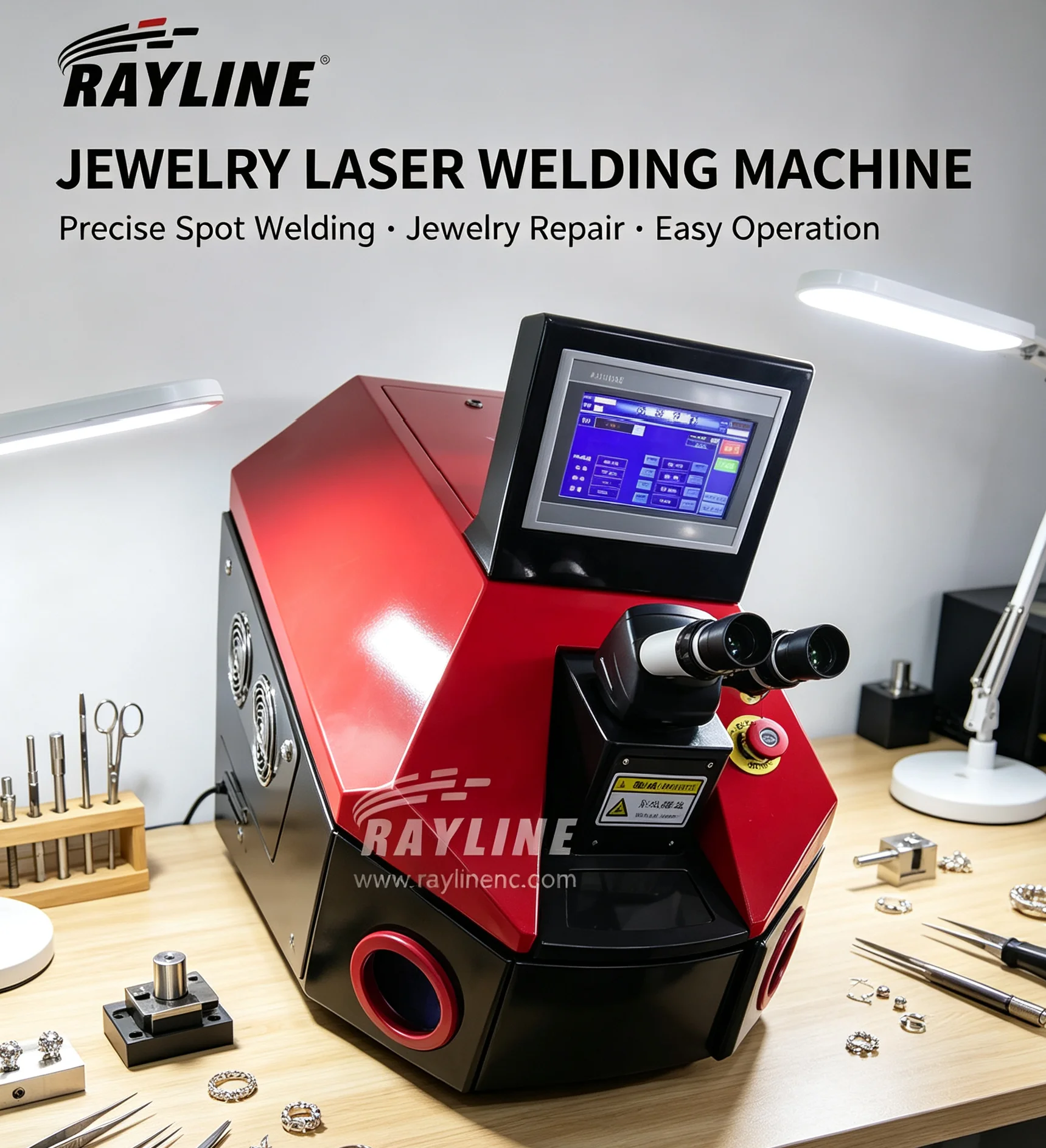 Jewelry Welding Machine YAG Laser Spot Welder Laser Spot Soldering Welder 200W for Gold Silver Ring Bangle Dentist