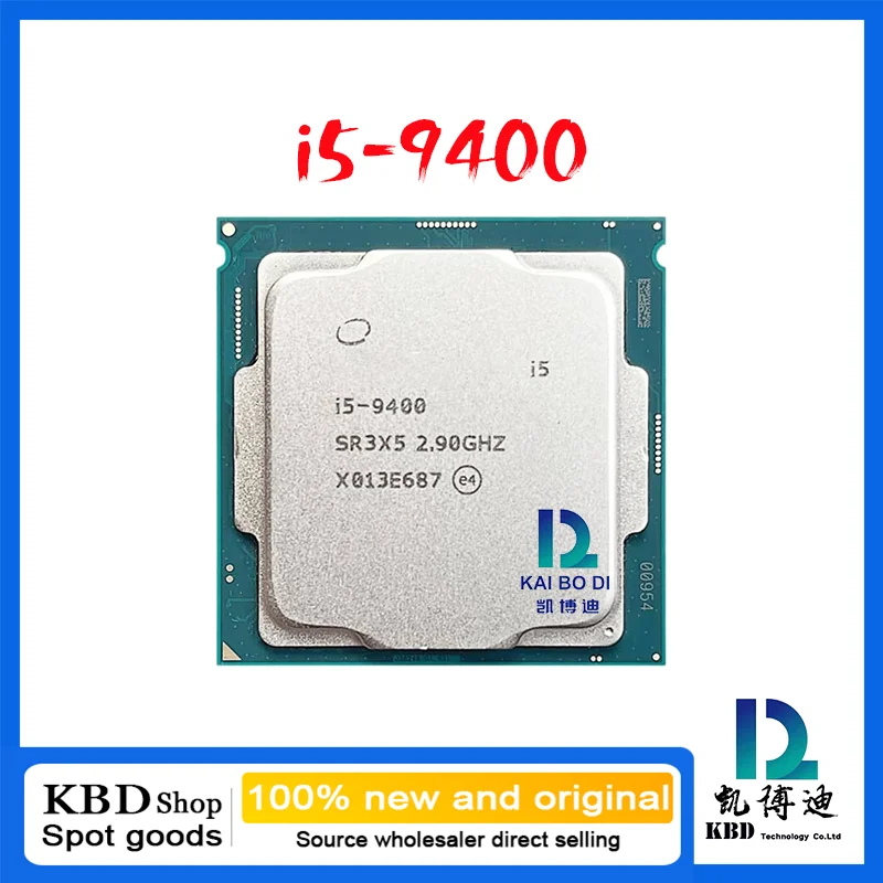 

i5-9400/9400F 100% NEW and ORIGINAL Central Processor Unit CPU