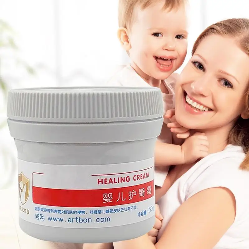 ผ้าอ้อม Rash Ointment 60g Drool Rash และผ้าอ้อม Rash Ointment Moisturizing Pipile ผ้าอ้อมครีมป้องกันผิวสําหรับแตก