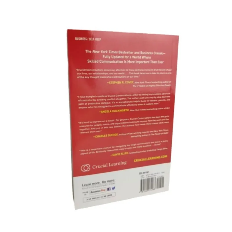 Cautious King's Dialogue Tool, When Stakes Are High, Third Edition, Communication Script, English Paperback