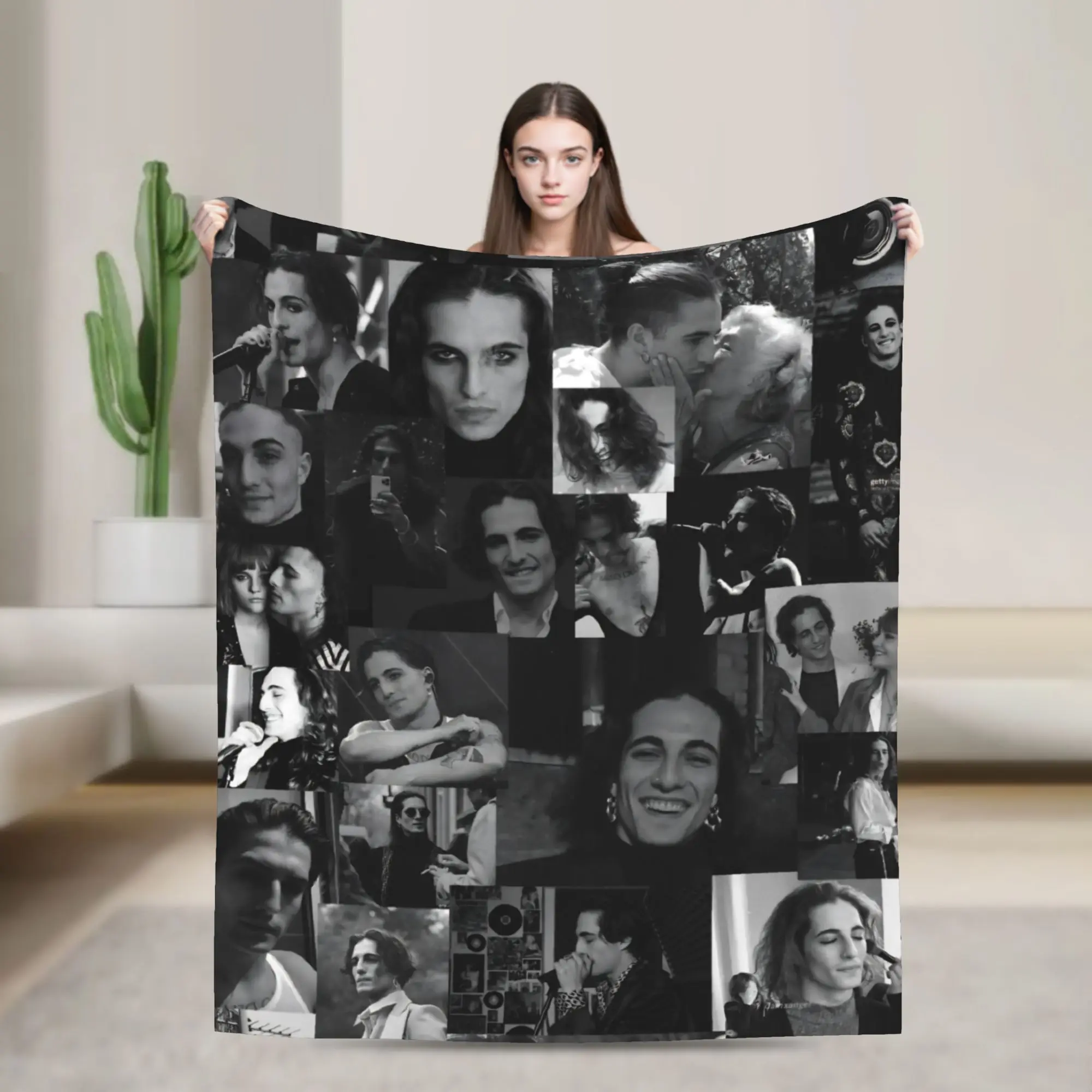 

Европейское одеяло с рисунком Дэвида, фланелевое одеяло для путешествий в самолете, кресло для дивана, супер теплое покрывало на заказ, подарок