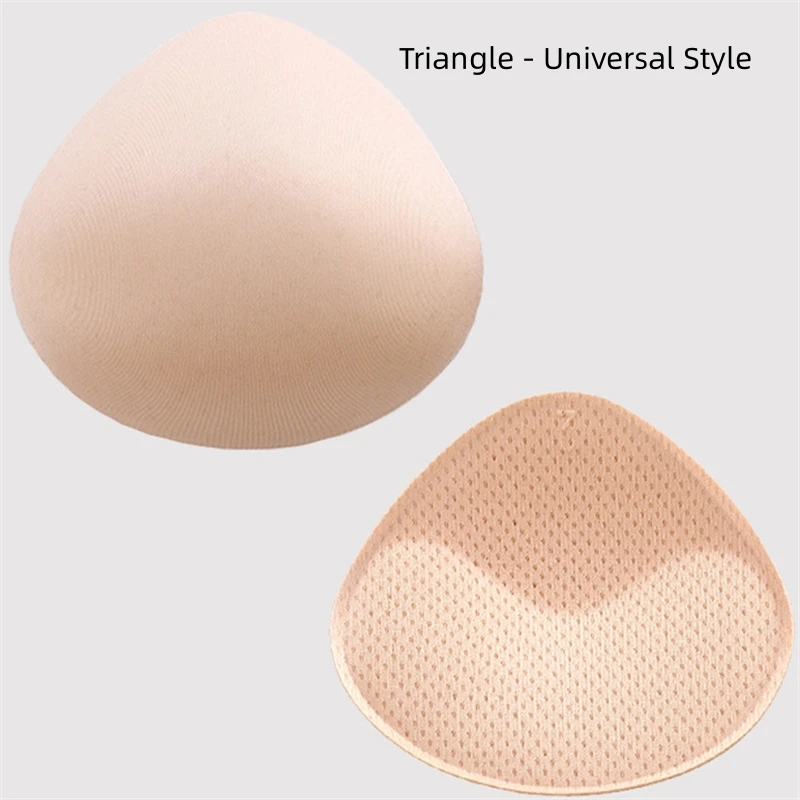 1pcs Chest Pad Bra Inserts Breast Pads Push Up Padded Bikinis Swimsuit Women Swimwear Women Thicker Breathable Cotton Bra Pads