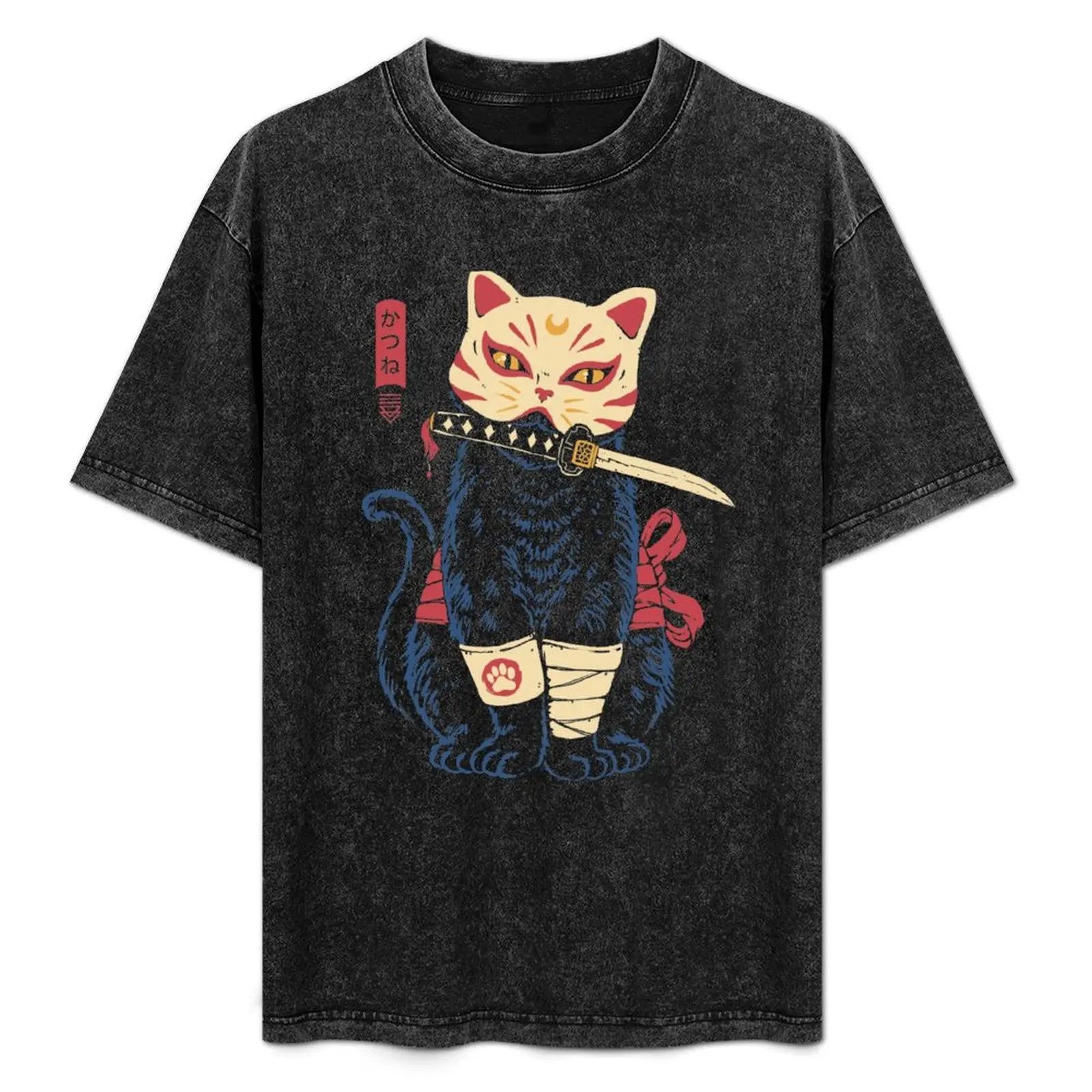 

Catsune T-Shirt plus size tops oversized graphic tee T-shirt men