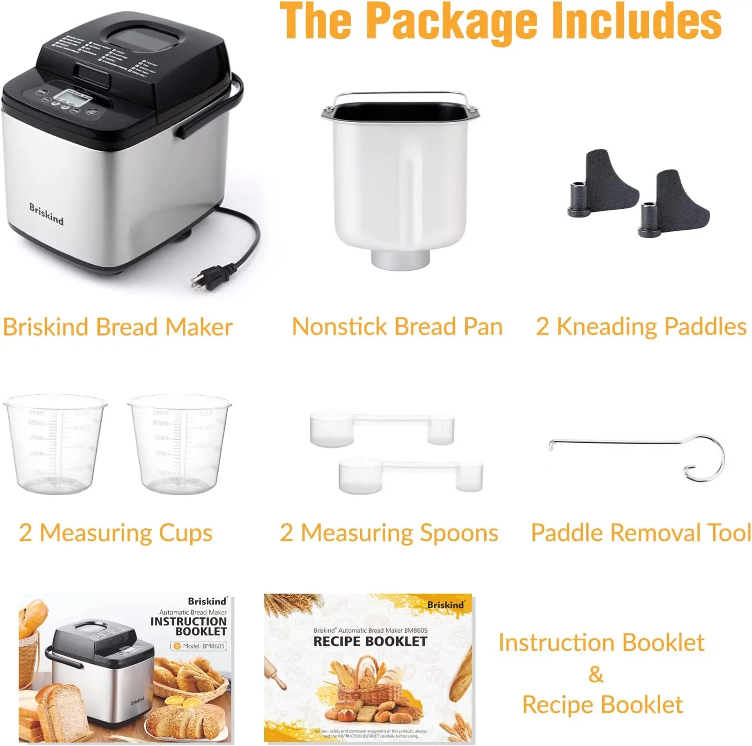 Компактная хлебопечка 19 в 1, маленькая хлебопечка для буханки 1,5 фунта/1 фунт с ручкой для переноски, равномерная выпечка, автоматическое сохранение тепла