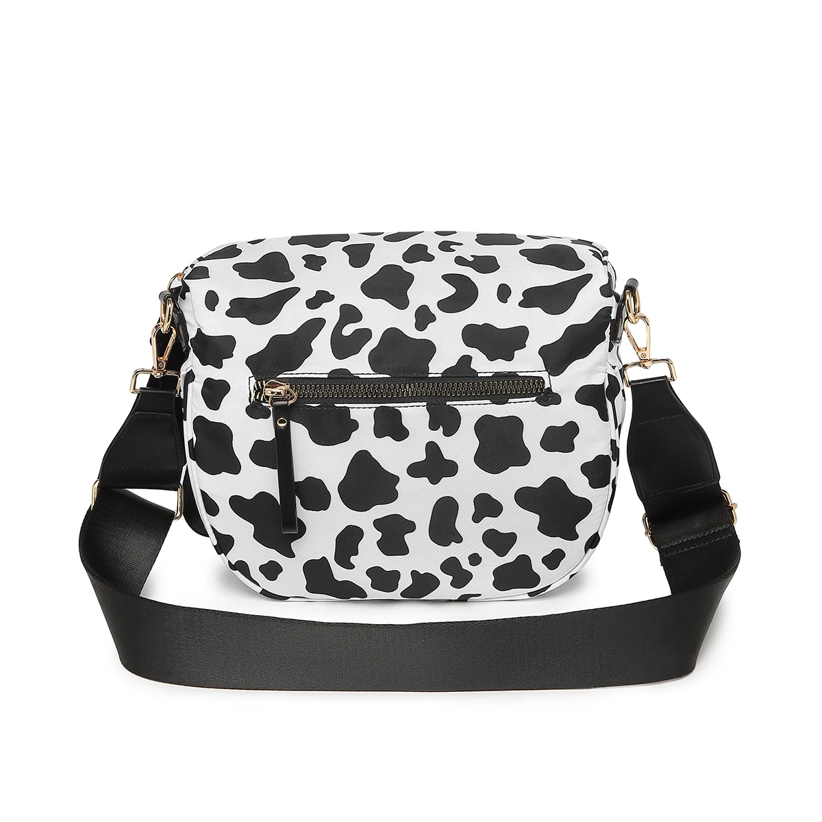 Leopard Print Sling Crossbody Fanny Pack, Lightweight Water‑resistant Chest Shoulder Bag, Multi‑Pocket Casual Daypack for Hiking Travel Walking Outdoor Daily Use for Women