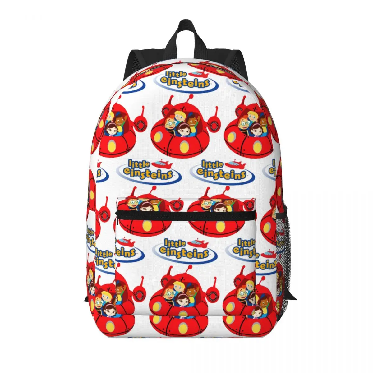 Roupas Little Einsteins, Mochila Escolar Little Einsteins para Estudantes, Mochila de Caminhada para Meninos e Meninas, Mochila de Ombro