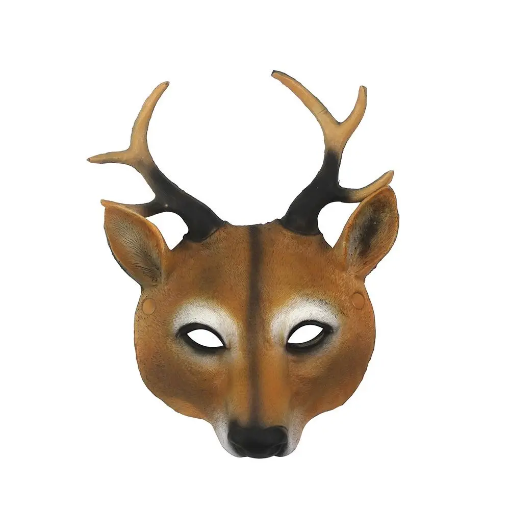 

Christmas Cosplay Pros Anime Cosplay Pros Show Masquerade Mask Deer Head Mask Animal Mask Halloween Mask Kabuki Kitsune Mask