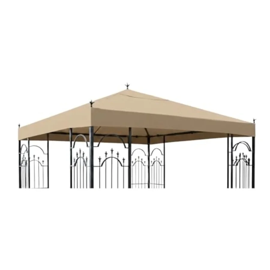 

Усиленная сменная верхняя крыша RipLock 350, совместимая с навесом Spears Finial 10' X 10' Gazebo, модель 492801 - Бежевый