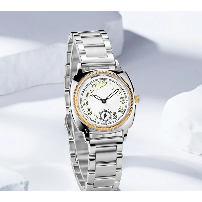 Original Japanese Style Antique Quartz Watches Men And Women Models Fashionable Niche Artistic Steel Band Romantic Couple Watch