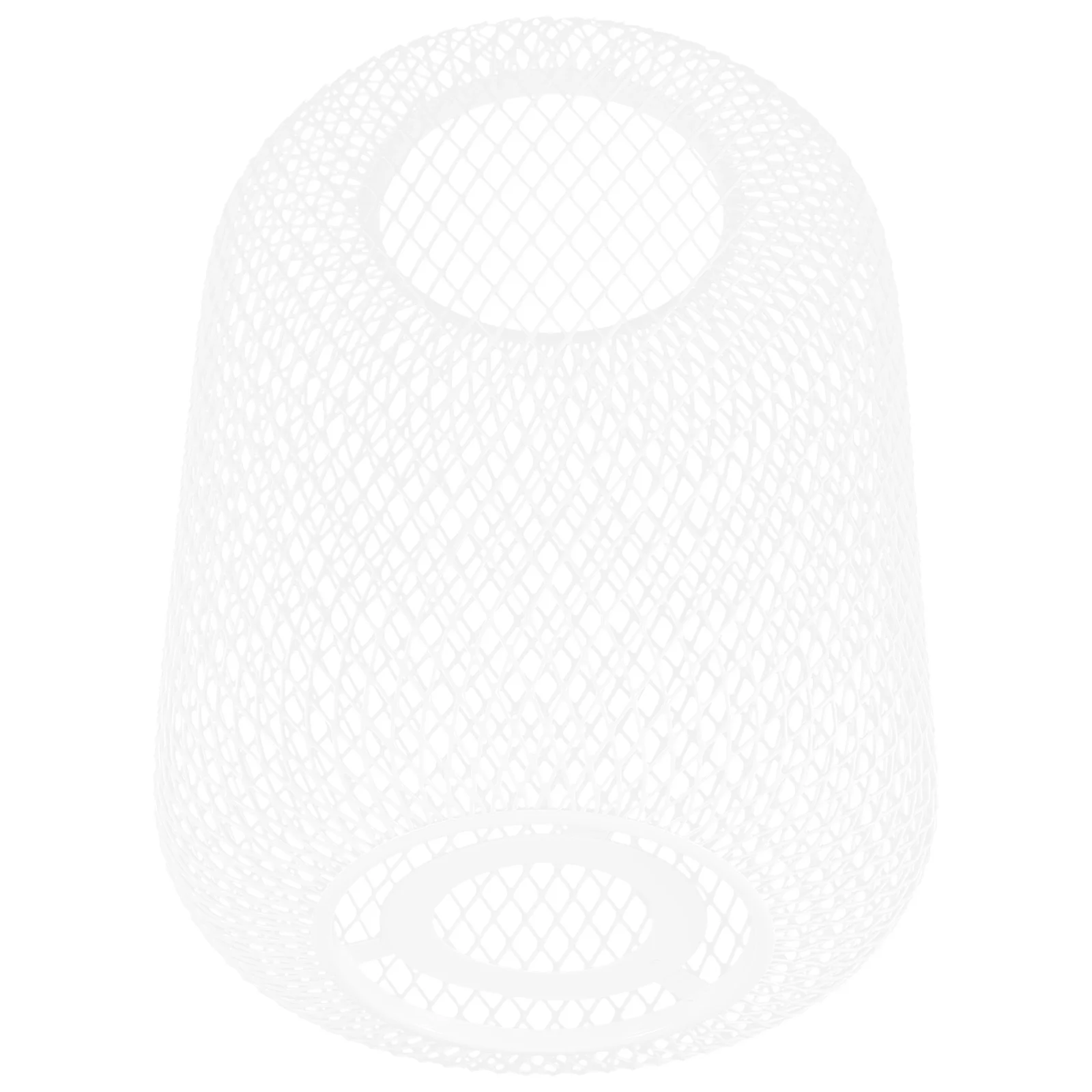 

Metal Lampshade 150x190 White Pendant Light Shade Hollow Design Iron Material Ceiling Lights Home Decor Lamp Cover