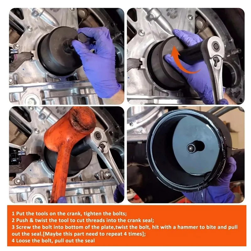 

6.7L Rear Crankshaft Seal Remover Tool 303-1513 For Ford Super Duty F-250, F-350, F-450,F-550 2011-2019