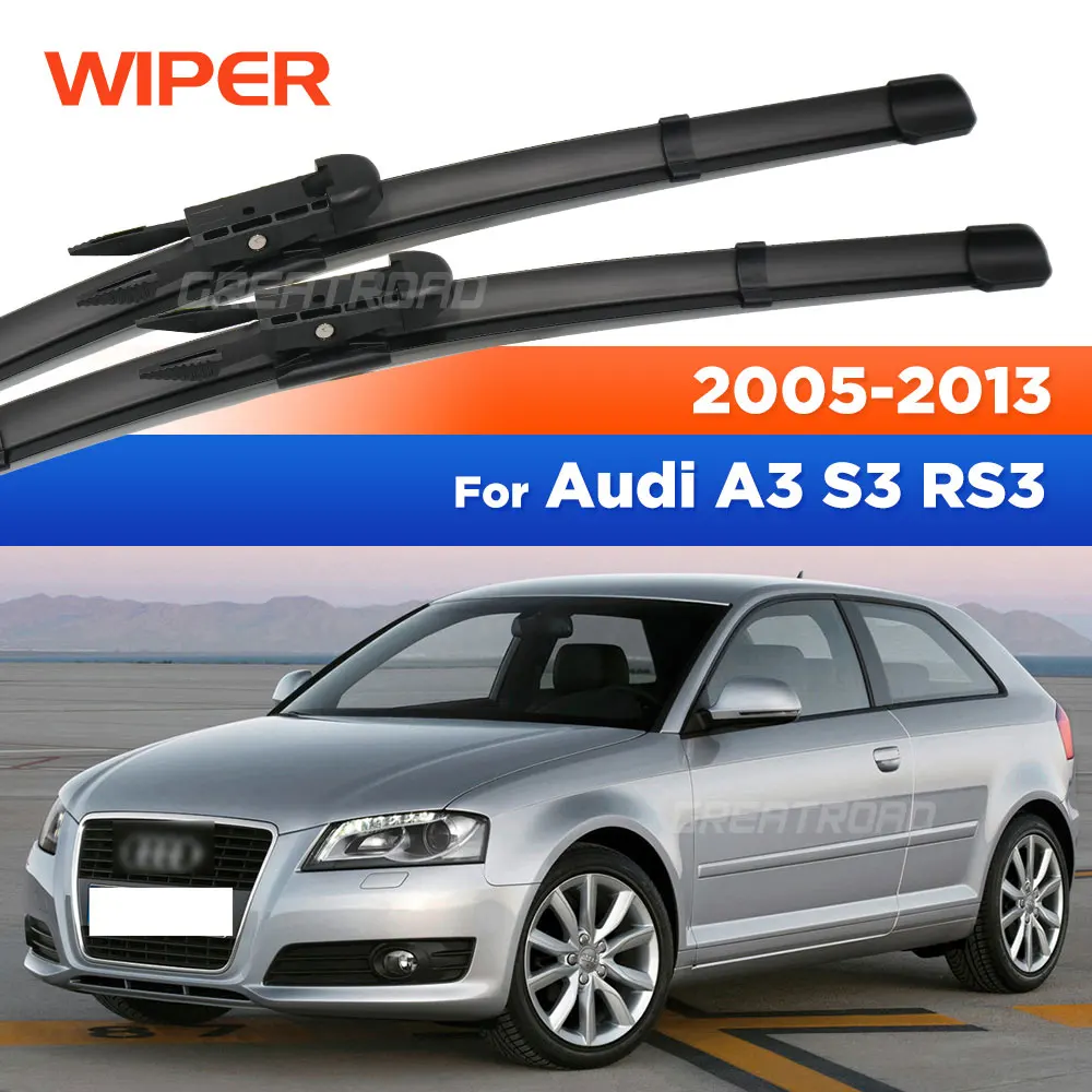 

24 "+ 19" передние щетки стеклоочистителя для Audi A3 S3 RS3 2005-2013 2006 2007 2008 2009 2010 2011 2012