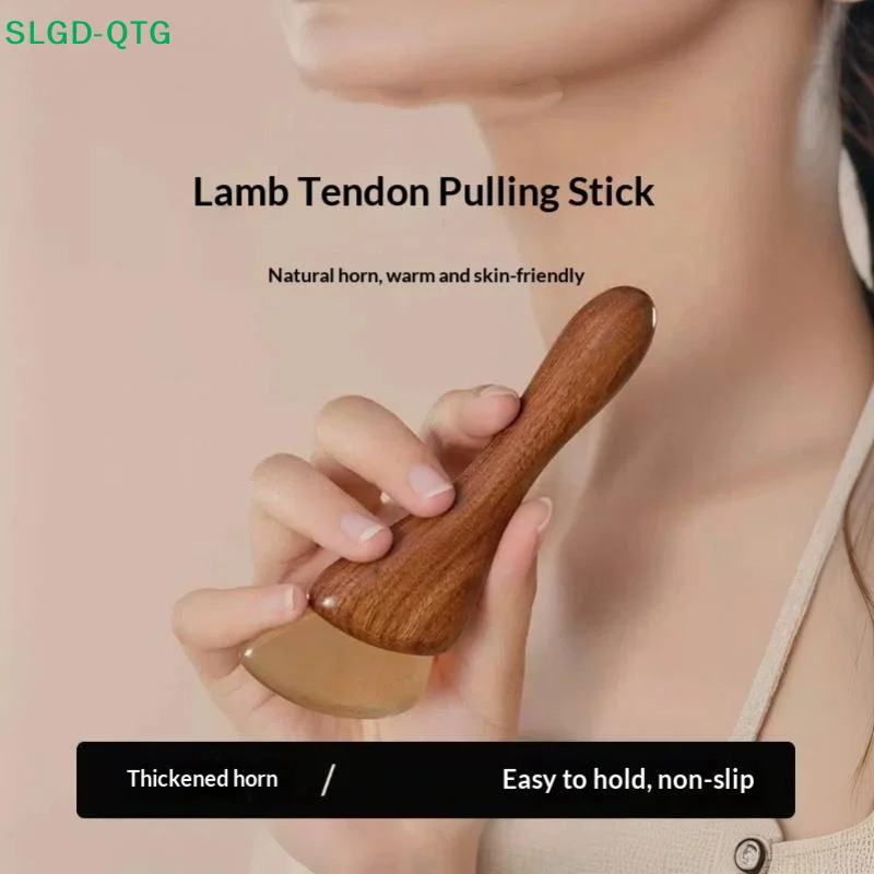 Hot 1Pcs Natural Material Face Lifting And Tightening Eye Massage Stick Reduce Puffiness Sandalwood Massager