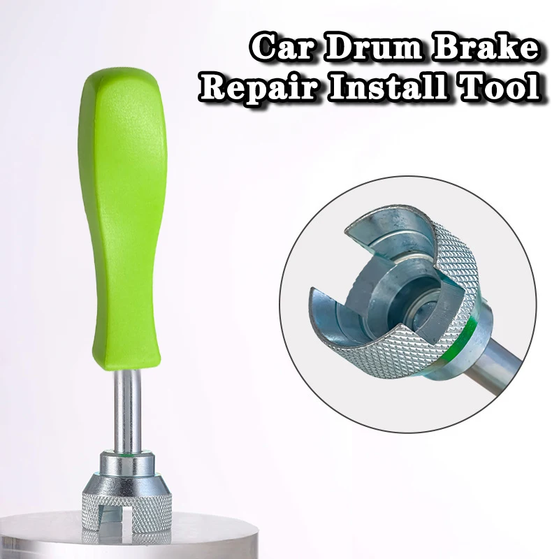 

Hold Down Washer Spring Repair Tools Car Drum Brake Repair Install Tool for Automobile Drum Brake Maintenance Shoe Compression