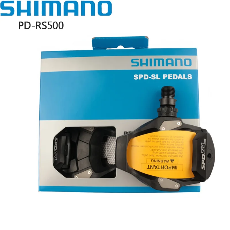 

Shimano PD-RS500 Pedals With SM-SH11 Cleats SPD Self-Locking Pedal Road Bike Pedal Original Boxed