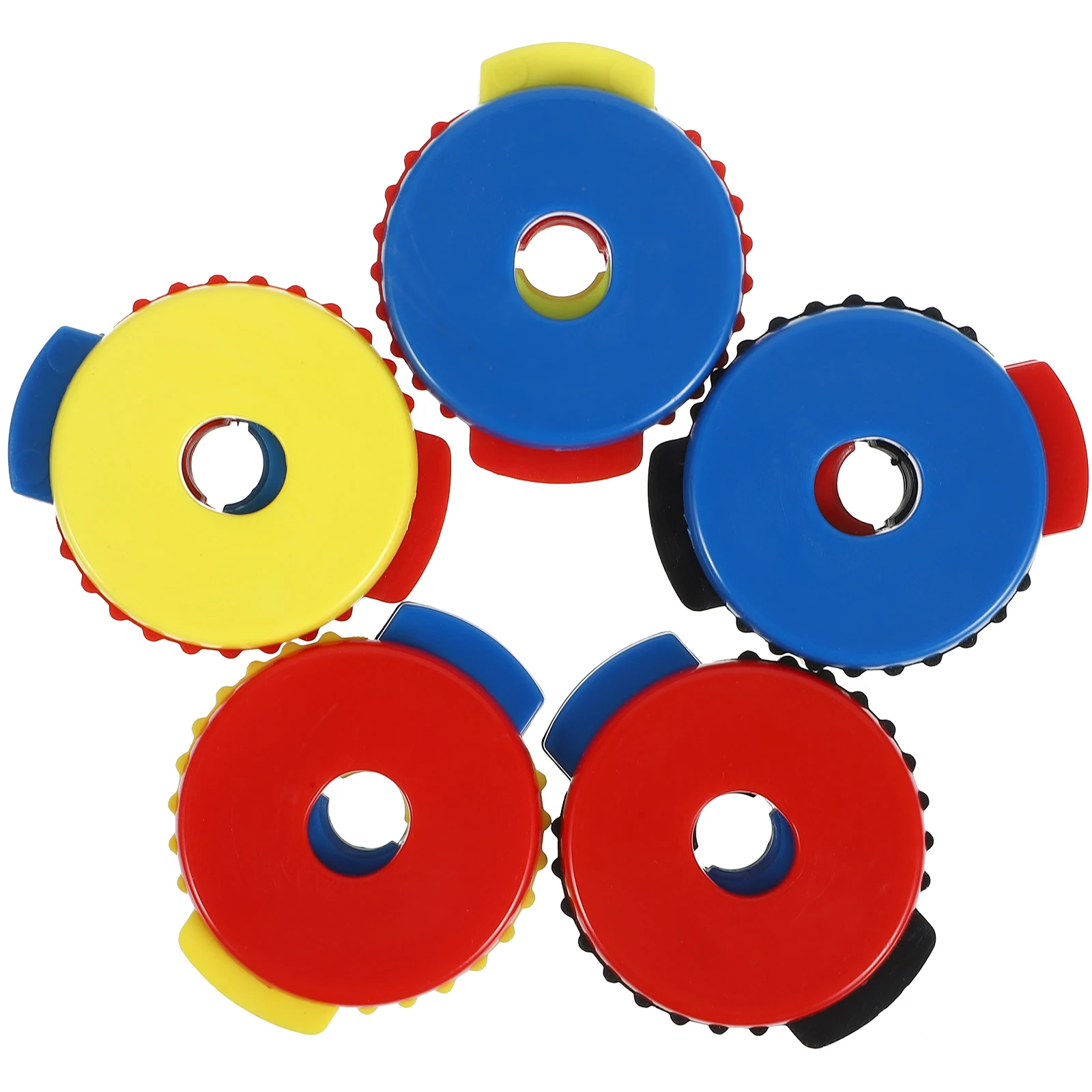 

5 Pcs Quick Release Cymbal Nut Hard Plastic Drum Fixing Buckle Easy Install Remove cap Replacement Parts