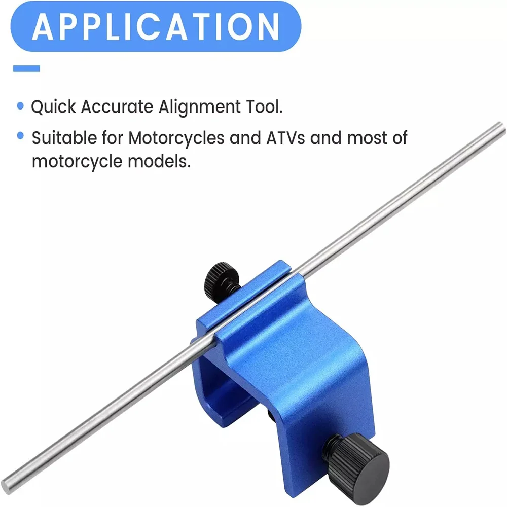 Portable Motorcycle Chain Alignment Tool Compatible For Motorcycles Atvs 08-0048 Quick Accurate Alignment Tool Repair Parts