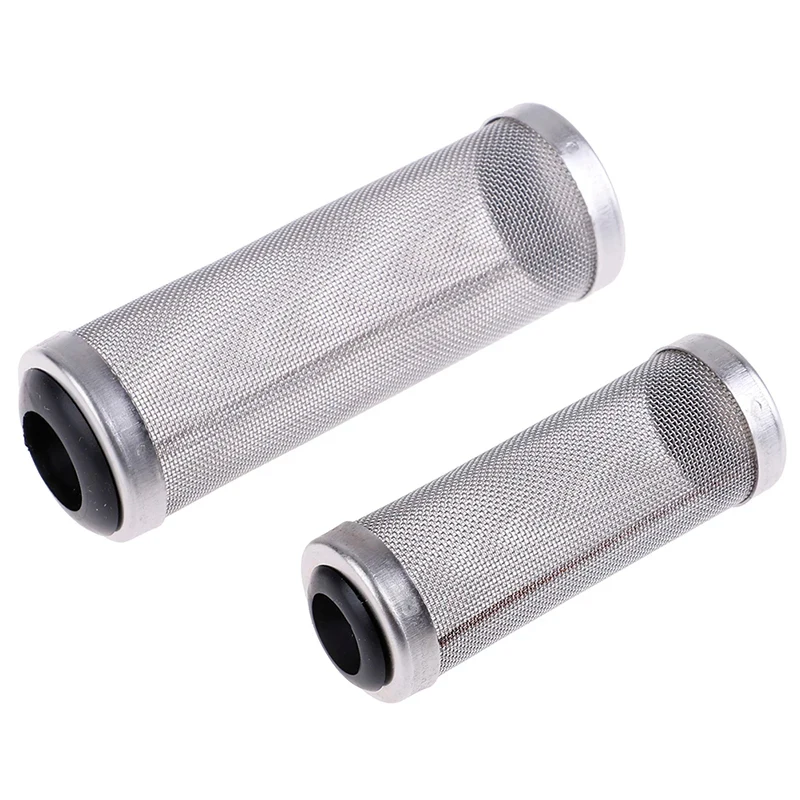 Stainless Steel Aquarium Filter Intake Strainer | Fish Tank Inlet Mesh Net Guard | Shrimp Safe Pre-Filter Cover Accessories