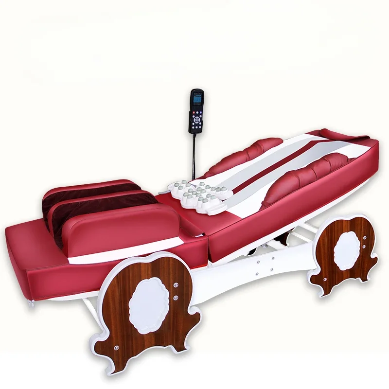 Hot sales Jadeite 3D therapy Korean acupuncture massage bed with controller