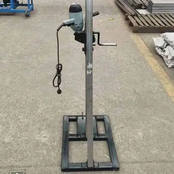 Customized 60m Portable Borehole Water Well Drilling Rig Electric Handheld Farm Rural Water Supply