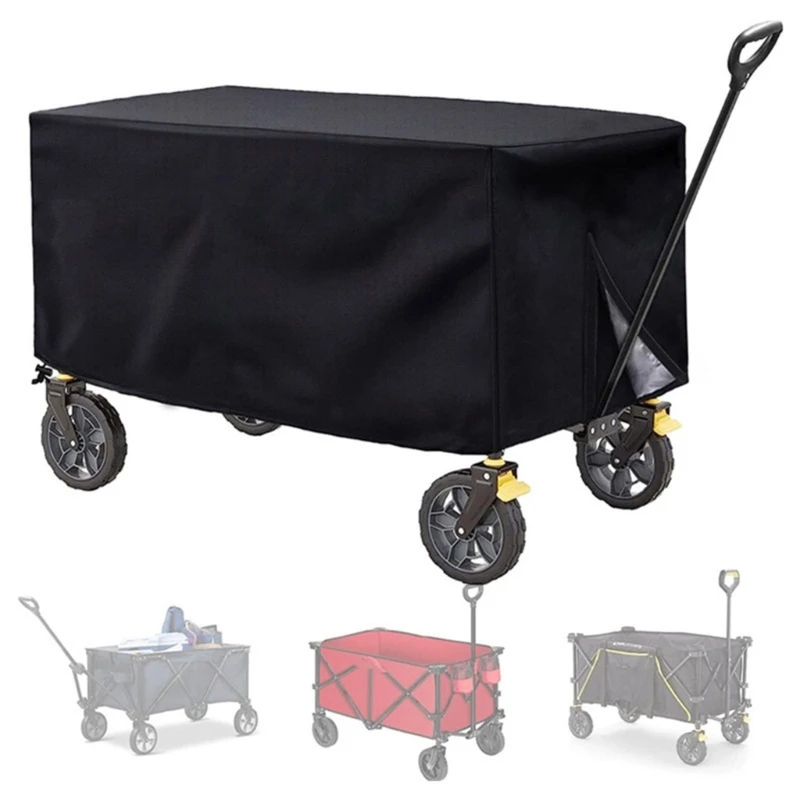 

H3ce Cart Protectors 210D Серебряный покрытый полиэфиром водонепроницаемые пылепроницаемые движения готовы