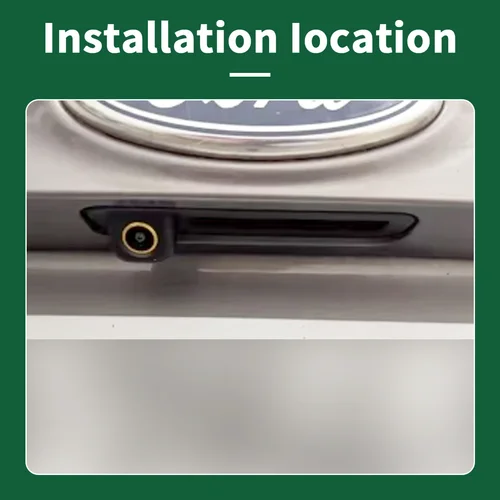 Imagen 2 del producto Cámara de visión trasera de coche AHD 1080P con mango de maletero para Ford Focus 3 MK3 C MAX cámara de respaldo de visión nocturna impermeable