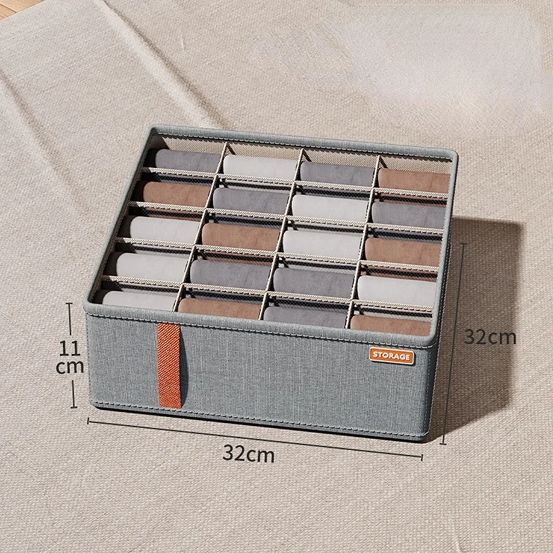 Clothes Organizer Trousers Clothes Jeans Storage Box Wardrobe Clothes Organizer Underwear Bra Socks Artifact Compartment Box