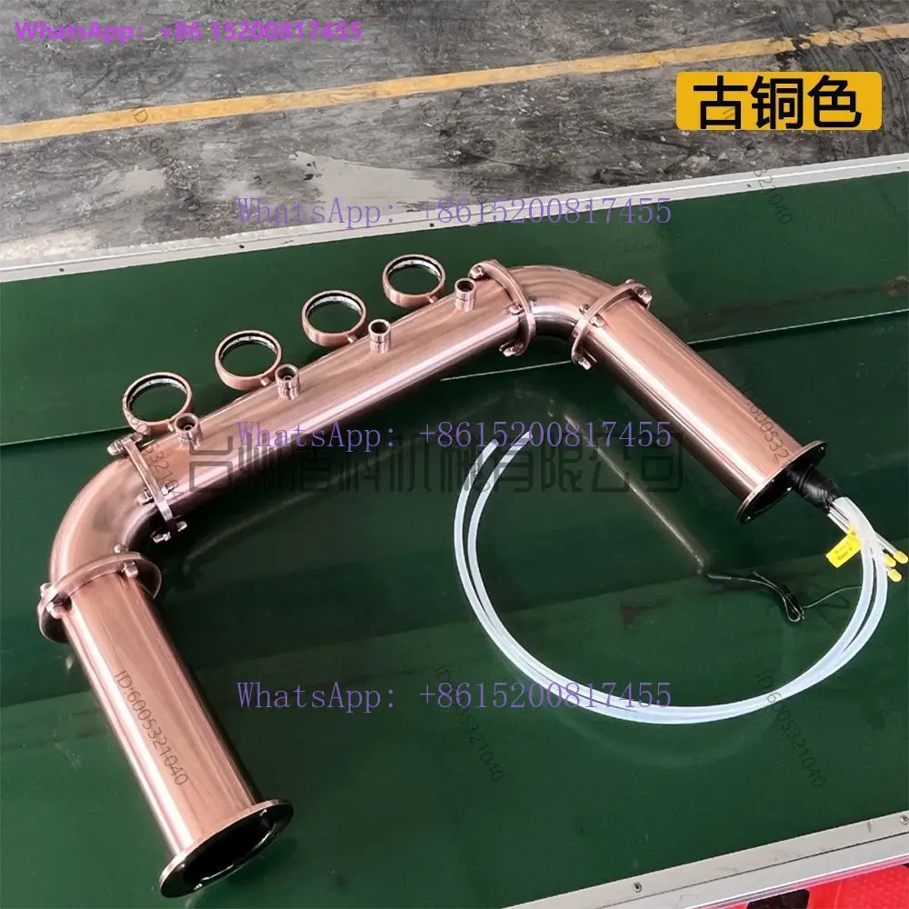 Arched stainless steel door type beer column beer valve single leg Y-shaped T-shaped stainless steel wine tower