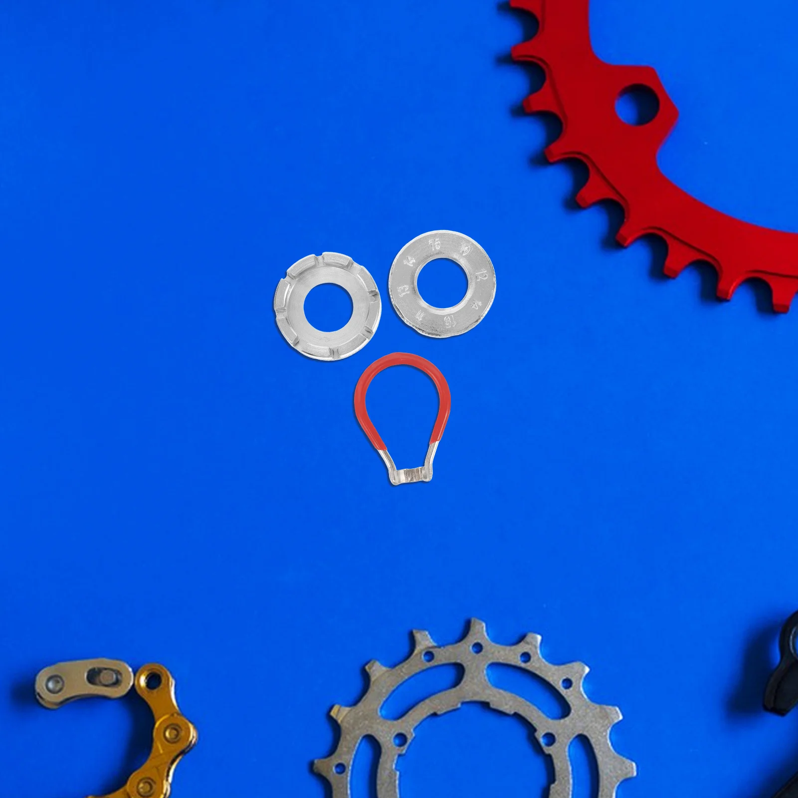 

3Pcs Mountain Bikes Spoke Wrench Bicycle Rim Truing Tool Precise Tension Adjuster for Bike Repair Shop Use Wrench