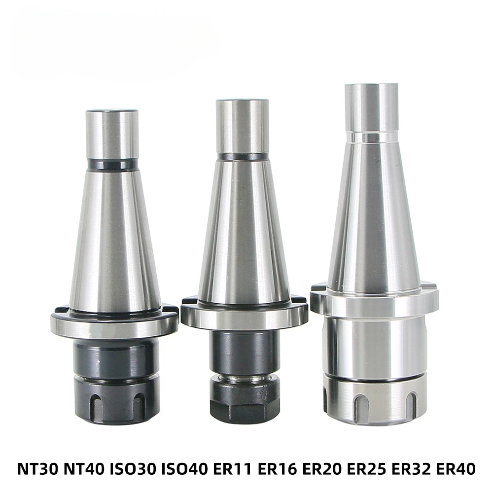 NT30 NT40 ER11 ER16 ER20 ER25 ER32 ER40 Tool Holder ISO30 ISO40 NT ER Tool Hold Collet 7:24 For Cnc Milling Machine Tool Spindle