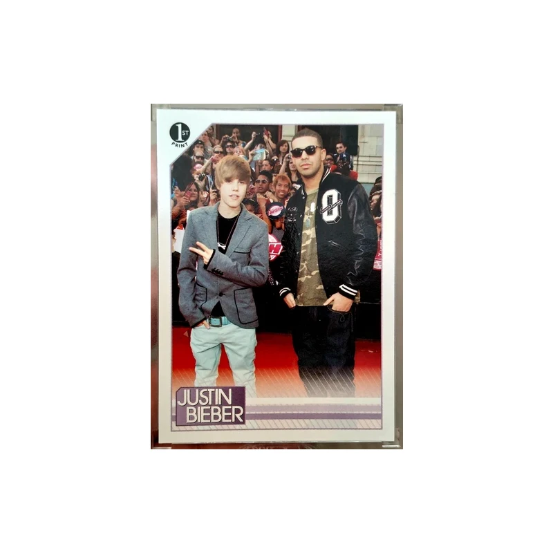 Panini VOLLEDIG VERZEGELDE DOOS 9 PACKS 2010 Justin Bieber & Drake Rookie 1e Print RAR