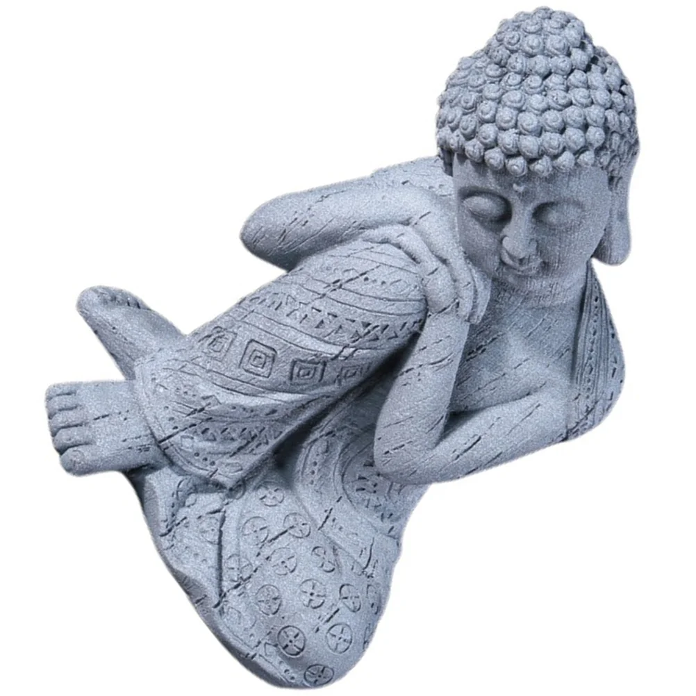 

Buddha Statue Desktop Resin Decorative Ornament Home Zen Room Meditation Garden Buddha Sculpture Table Decor Home Decor