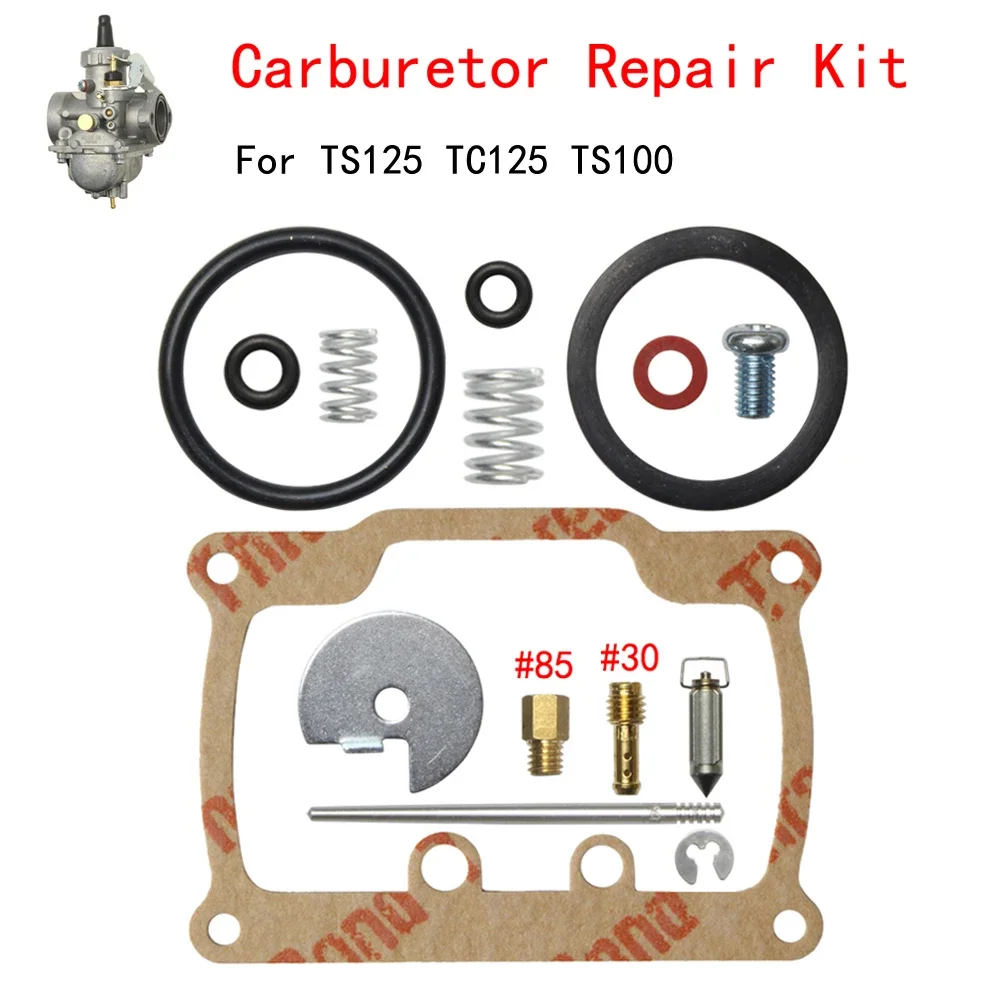 

motorcycle Carburetor repair kit FOR SUZUKI TS125 TS125N TC125 TS100 TS TC 100 125 CARB